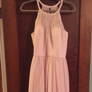 Blush Bridesmaid Dress
